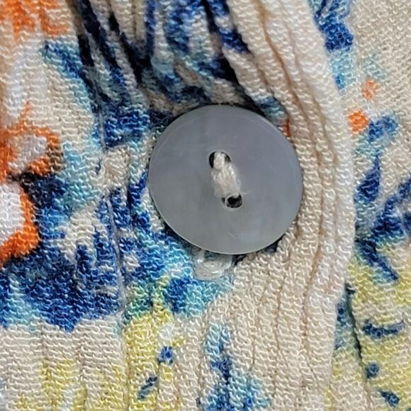 Haute Project Ruffle Sleeve Crop Top Boho Prairiecore XL 611 - Picture 6 of 10